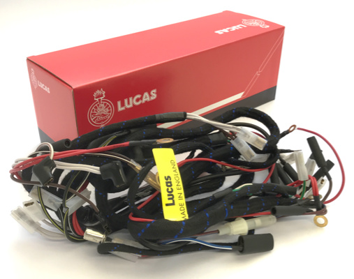 Lucas Wiring Harness Loom Triumph Bonneville T140 TR7 1974-78 LU54962258 19-1962